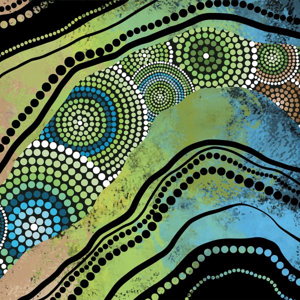 Designed by an aboriginal artist, Elizabeth Close